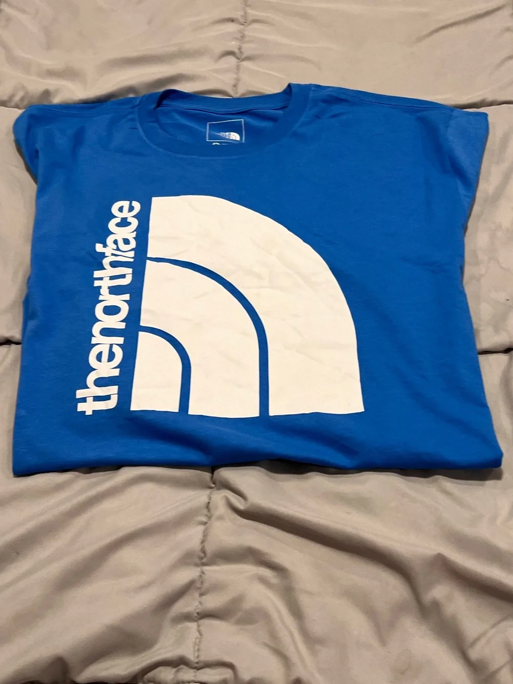 The North Face Men's Blue Logo Crew Tee XXL